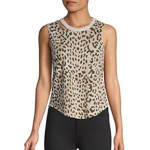 🐆 Chaser Cheetah Print Cutout Top Size Small